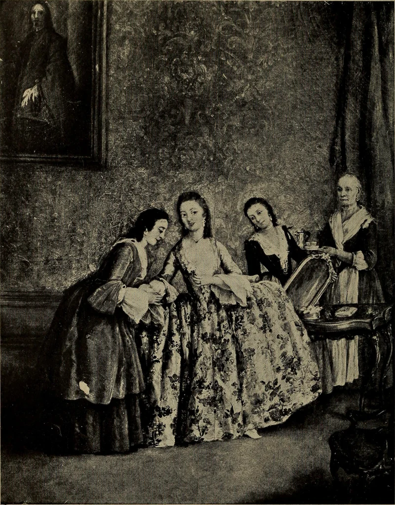 An illustration from The psychology of dress, 1920, leaf 371