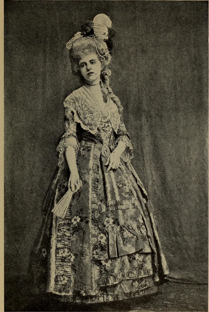 An illustration from The psychology of dress, 1920, leaf 396