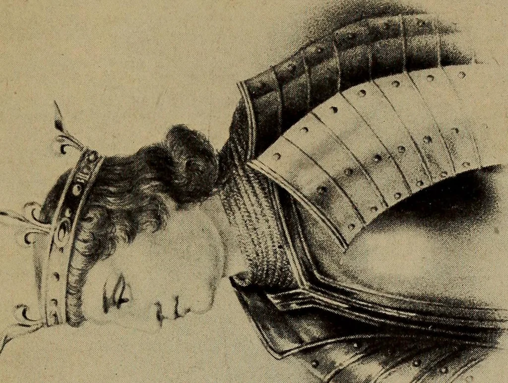 An illustration from The psychology of dress, 1920, leaf 40