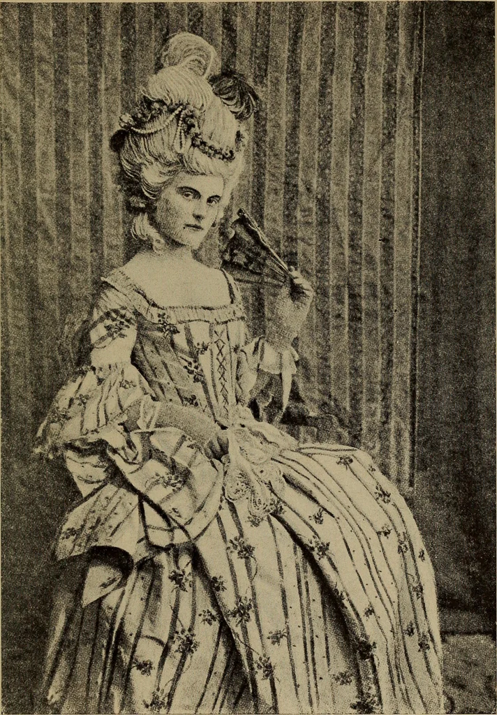 An illustration from The psychology of dress, 1920, leaf 414