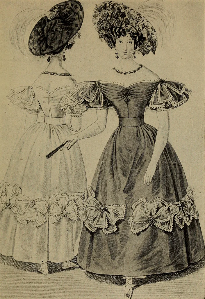 An illustration from The psychology of dress, 1920, leaf 478