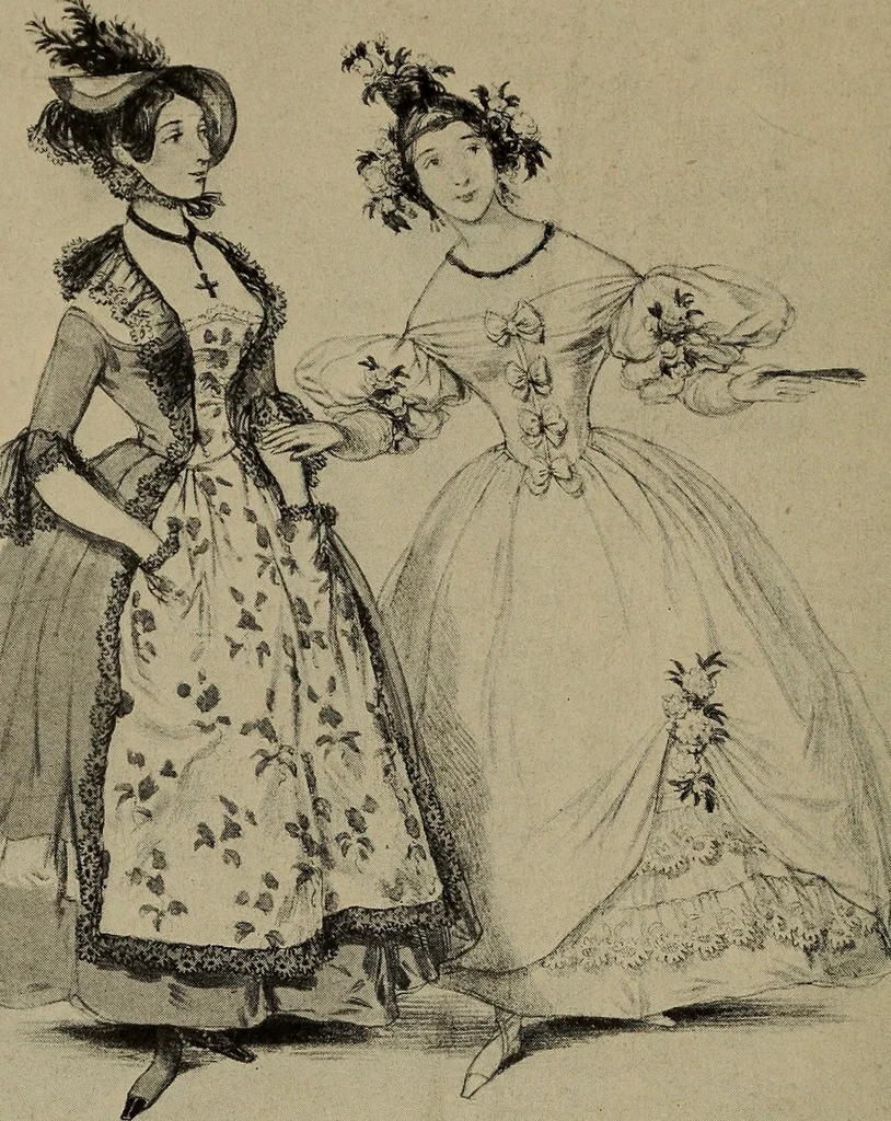 An illustration from The psychology of dress, 1920, leaf 479