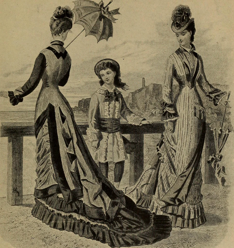 An illustration from The psychology of dress, 1920, leaf 518