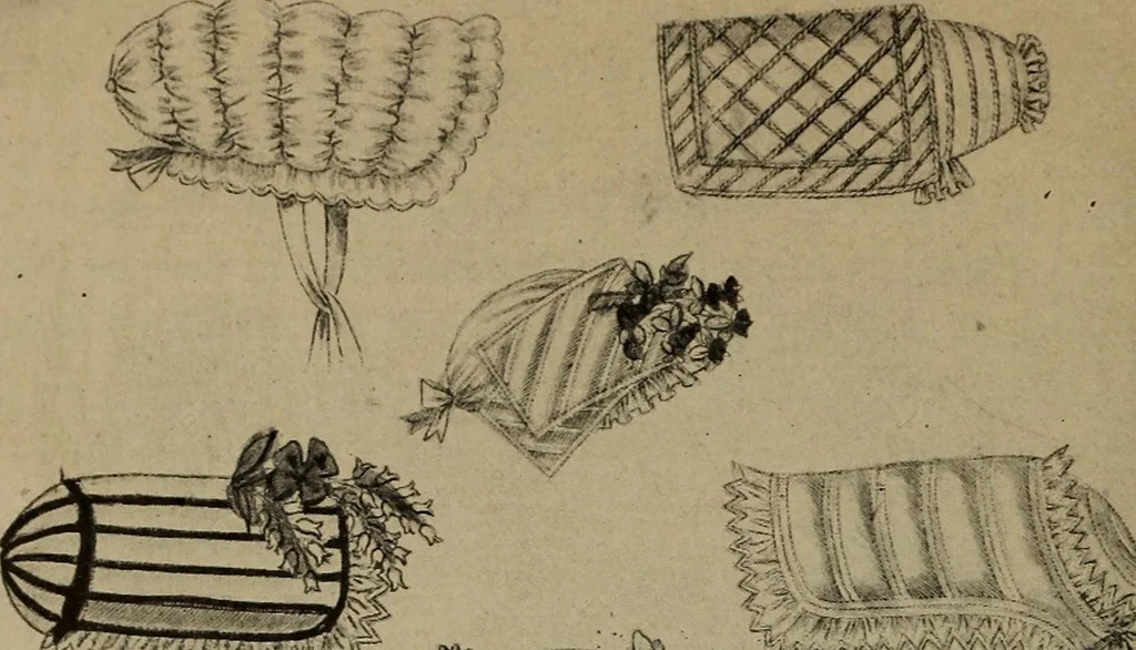 An illustration from The psychology of dress, 1920, leaf 519