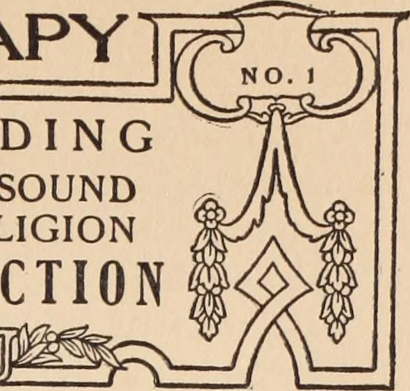 An illustration from Psychotherapy; a course of reading in sound psychology, sound medicine and sound religion., 1909, leaf 16