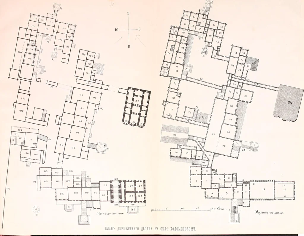 An illustration from Domashni byt russkago naroda v 16 i 17 st, 1895, leaf 784