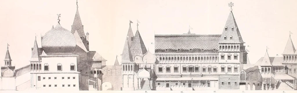 An illustration from Domashni byt russkago naroda v 16 i 17 st, 1895, leaf 790