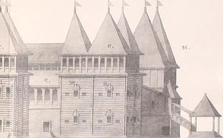An illustration from Domashni byt russkago naroda v 16 i 17 st, 1895, leaf 790