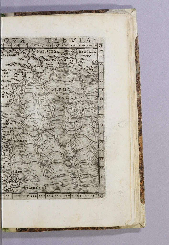 An illustration from Ptolemeo La geografia, 1548, leaf 651
