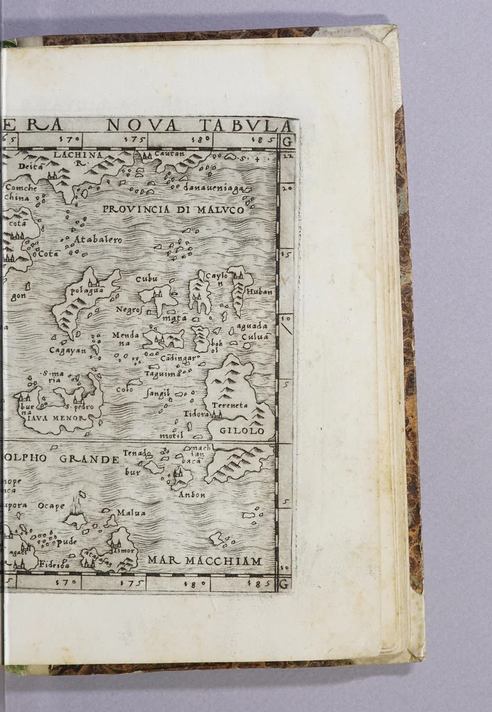 An illustration from Ptolemeo La geografia, 1548, leaf 659