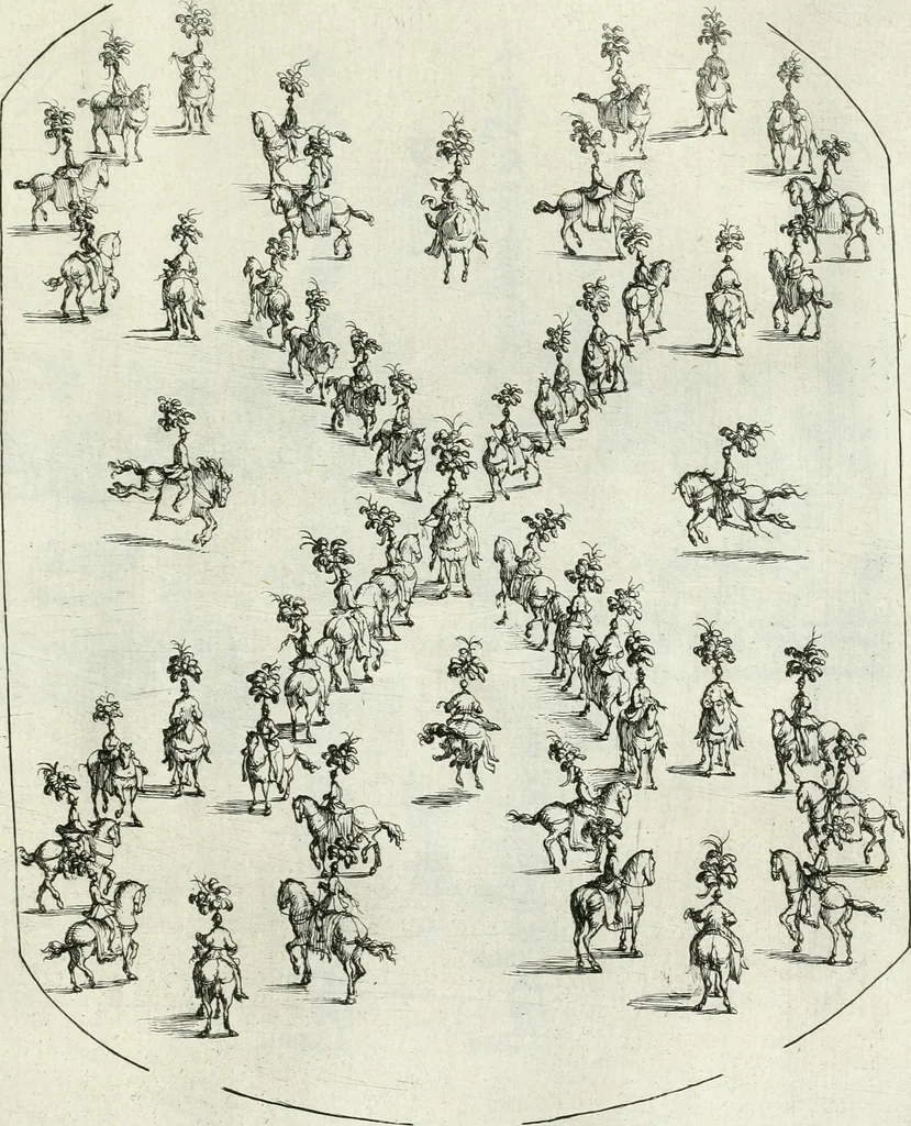 An illustration from [Publications relating to the wedding of Leopold I, Holy Roman Emperor, and Margarita Teresa, Infanta of Spain], 1666, leaf 100