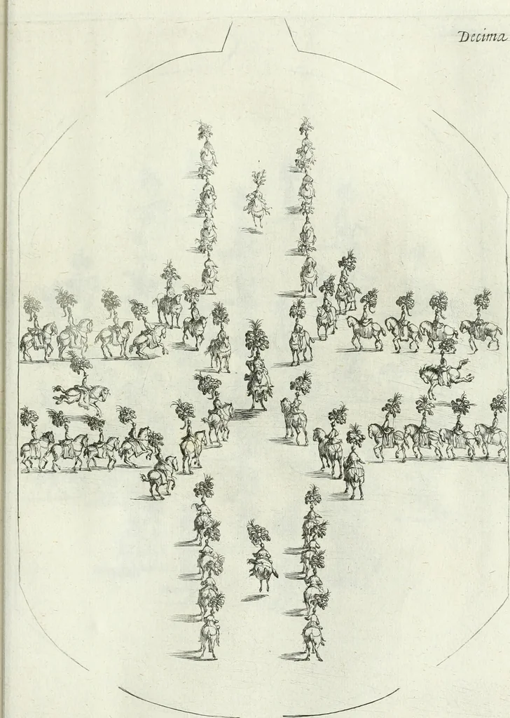 An illustration from [Publications relating to the wedding of Leopold I, Holy Roman Emperor, and Margarita Teresa, Infanta of Spain], 1666, leaf 102