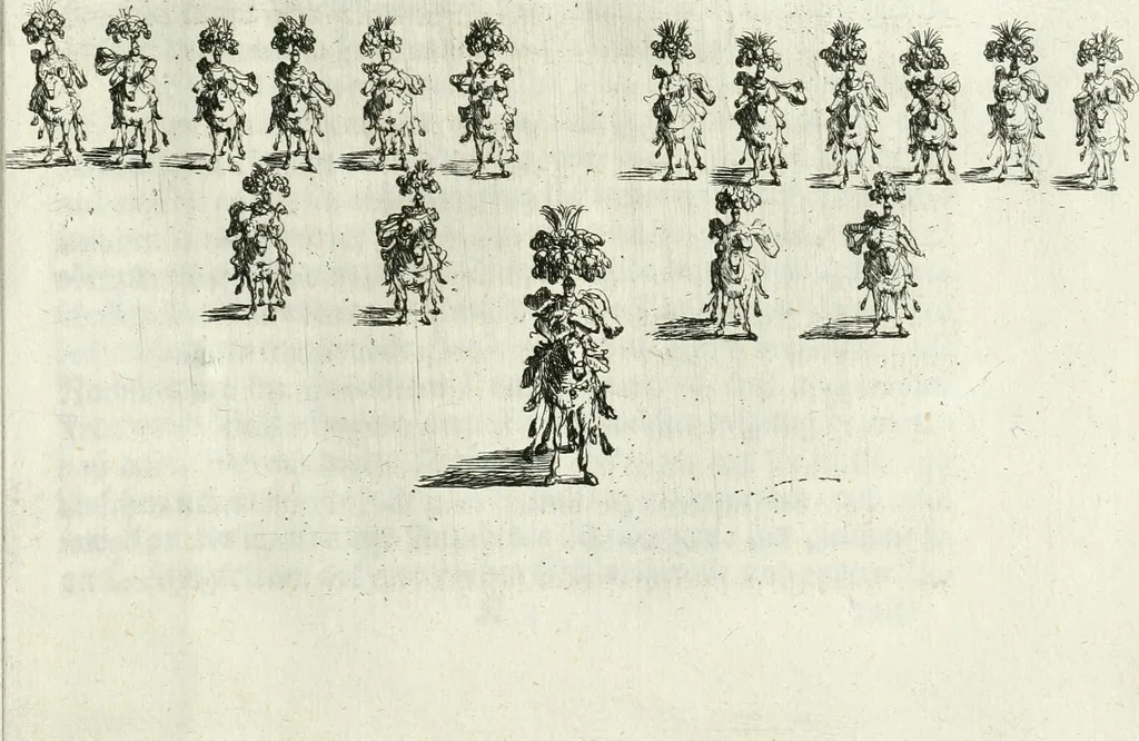 An illustration from [Publications relating to the wedding of Leopold I, Holy Roman Emperor, and Margarita Teresa, Infanta of Spain], 1666, leaf 110