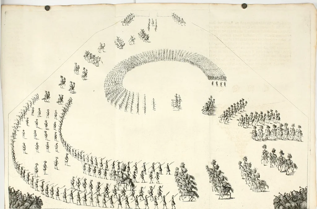An illustration from [Publications relating to the wedding of Leopold I, Holy Roman Emperor, and Margarita Teresa, Infanta of Spain], 1666, leaf 115