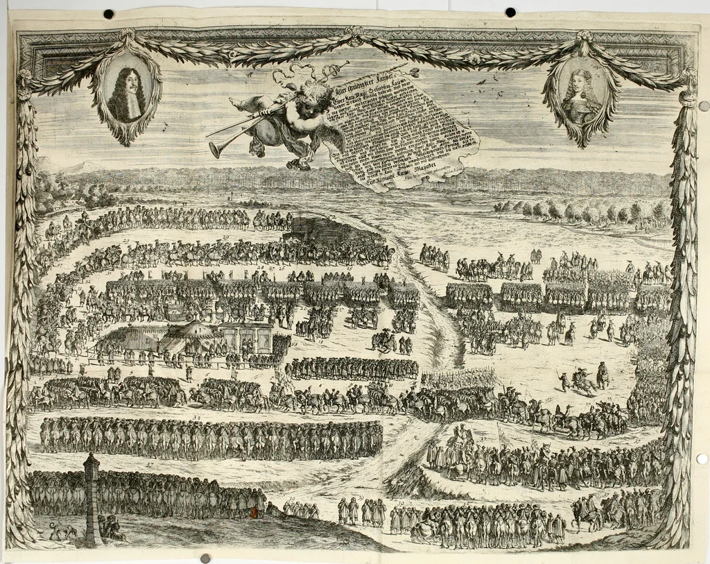 An illustration from [Publications relating to the wedding of Leopold I, Holy Roman Emperor, and Margarita Teresa, Infanta of Spain], 1666, leaf 125