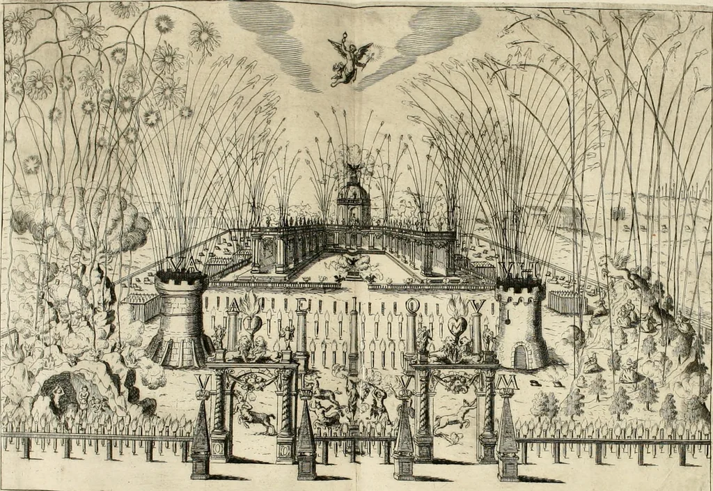 An illustration from [Publications relating to the wedding of Leopold I, Holy Roman Emperor, and Margarita Teresa, Infanta of Spain], 1666, leaf 31