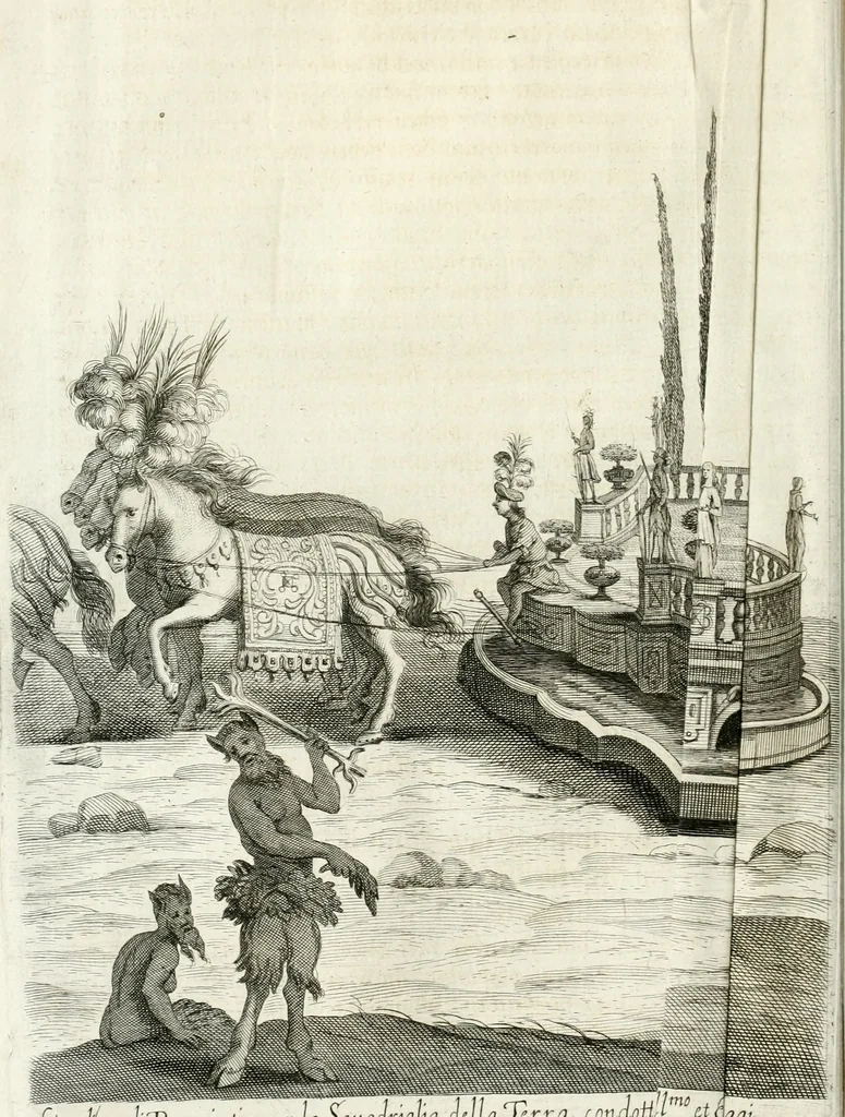 An illustration from [Publications relating to the wedding of Leopold I, Holy Roman Emperor, and Margarita Teresa, Infanta of Spain], 1666, leaf 39