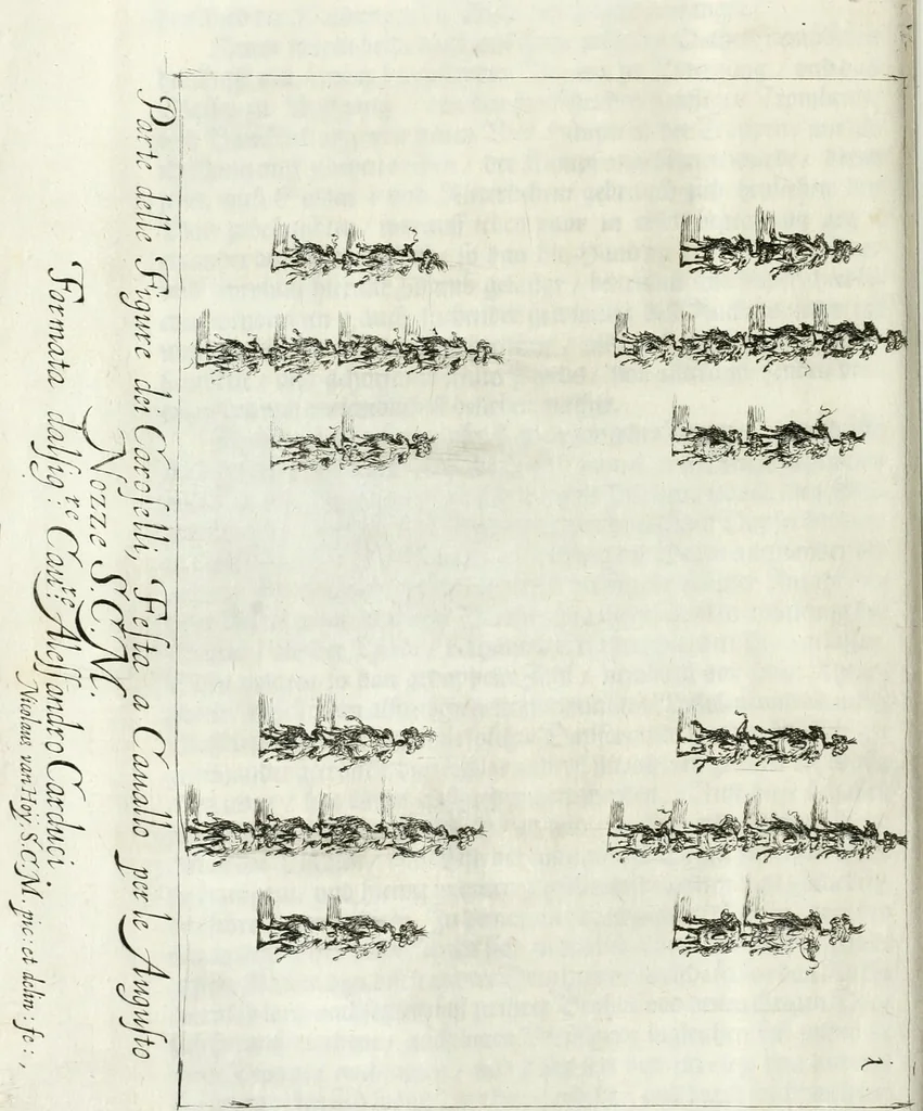 An illustration from [Publications relating to the wedding of Leopold I, Holy Roman Emperor, and Margarita Teresa, Infanta of Spain], 1666, leaf 49