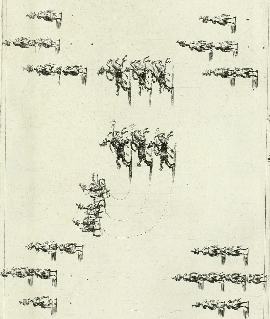 An illustration from [Publications relating to the wedding of Leopold I, Holy Roman Emperor, and Margarita Teresa, Infanta of Spain], 1666, leaf 58