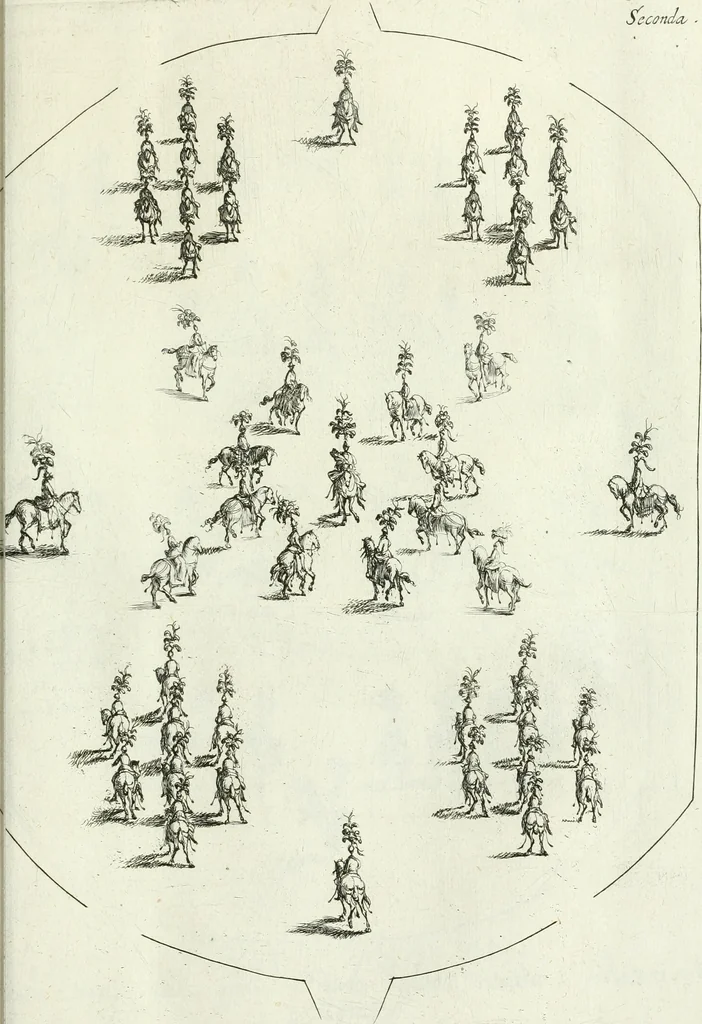 An illustration from [Publications relating to the wedding of Leopold I, Holy Roman Emperor, and Margarita Teresa, Infanta of Spain], 1666, leaf 86