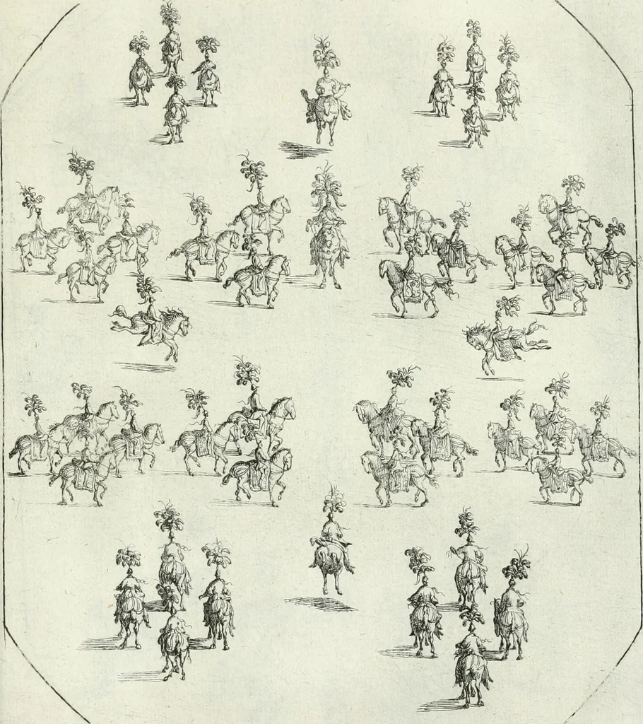 An illustration from [Publications relating to the wedding of Leopold I, Holy Roman Emperor, and Margarita Teresa, Infanta of Spain], 1666, leaf 90