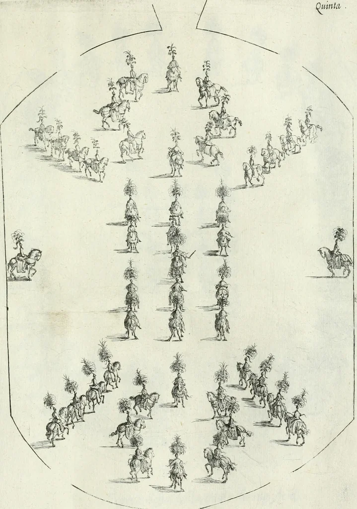 An illustration from [Publications relating to the wedding of Leopold I, Holy Roman Emperor, and Margarita Teresa, Infanta of Spain], 1666, leaf 92