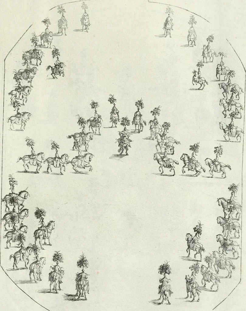 An illustration from [Publications relating to the wedding of Leopold I, Holy Roman Emperor, and Margarita Teresa, Infanta of Spain], 1666, leaf 98