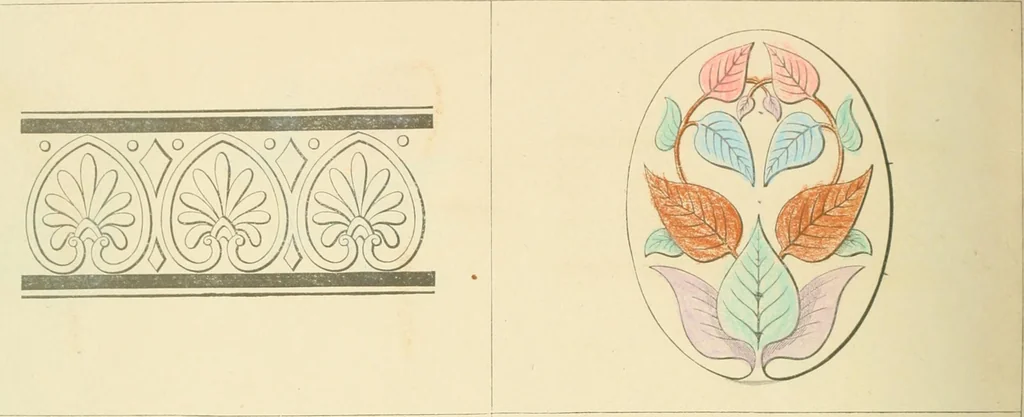 An illustration from Public school drawing course : (no. 5, junior fourth), 1892, leaf 5