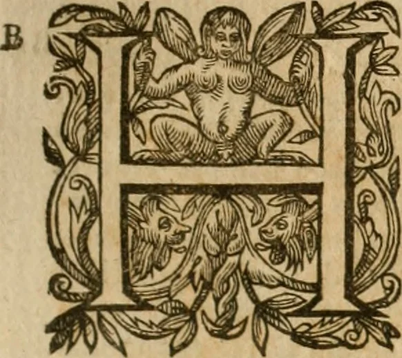 An illustration from Pub. Virgilii Maronis Bucolicorum, eclogae X. Georgicorvm, libri IIII. Aeneidos, libri XII, et in ea, Mavri Servii Honorati grammatici commentarii, ex antiquiss, exemplaribus longè meliores et auctiores. ex bibliotheca Petri Danielis I.C., 1610, leaf 136