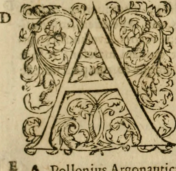 An illustration from Pub. Virgilii Maronis Bucolicorum, eclogae X. Georgicorvm, libri IIII. Aeneidos, libri XII, et in ea, Mavri Servii Honorati grammatici commentarii, ex antiquiss, exemplaribus longè meliores et auctiores. ex bibliotheca Petri Danielis I.C., 1610, leaf 358