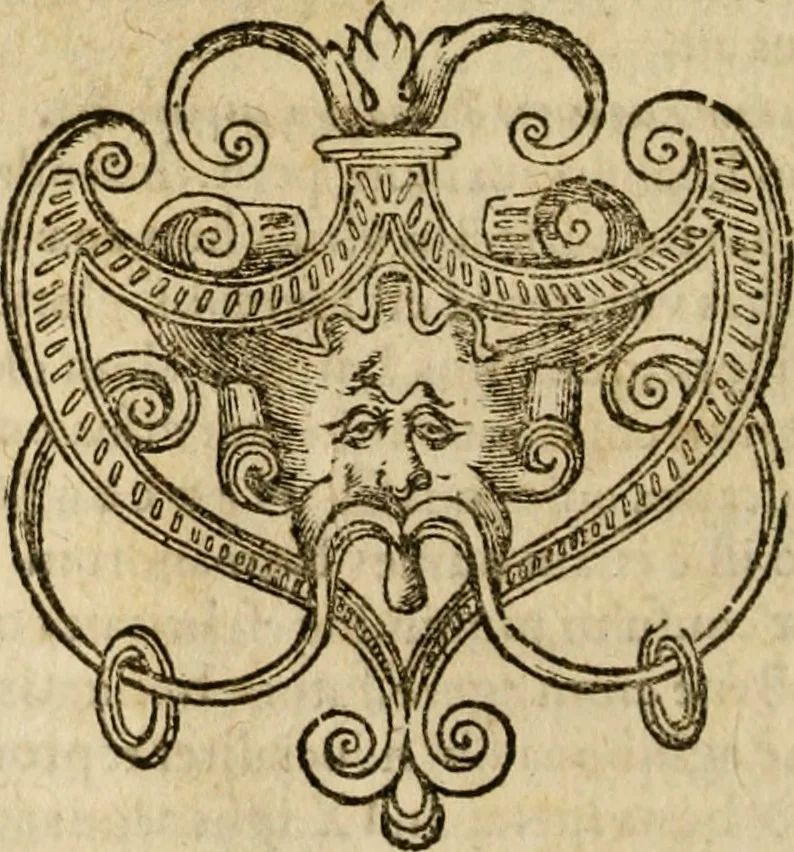 An illustration from Pub. Virgilii Maronis Bucolicorum, eclogae X. Georgicorvm, libri IIII. Aeneidos, libri XII, et in ea, Mavri Servii Honorati grammatici commentarii, ex antiquiss, exemplaribus longè meliores et auctiores. ex bibliotheca Petri Danielis I.C., 1610, leaf 37