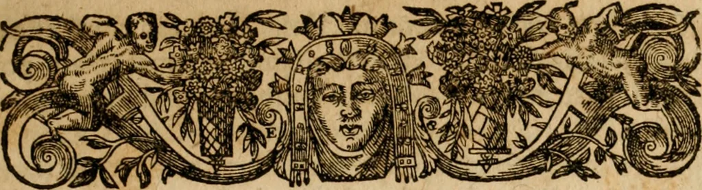 An illustration from Pub. Virgilii Maronis Bucolicorum, eclogae X. Georgicorvm, libri IIII. Aeneidos, libri XII, et in ea, Mavri Servii Honorati grammatici commentarii, ex antiquiss, exemplaribus longè meliores et auctiores. ex bibliotheca Petri Danielis I.C., 1610, leaf 8
