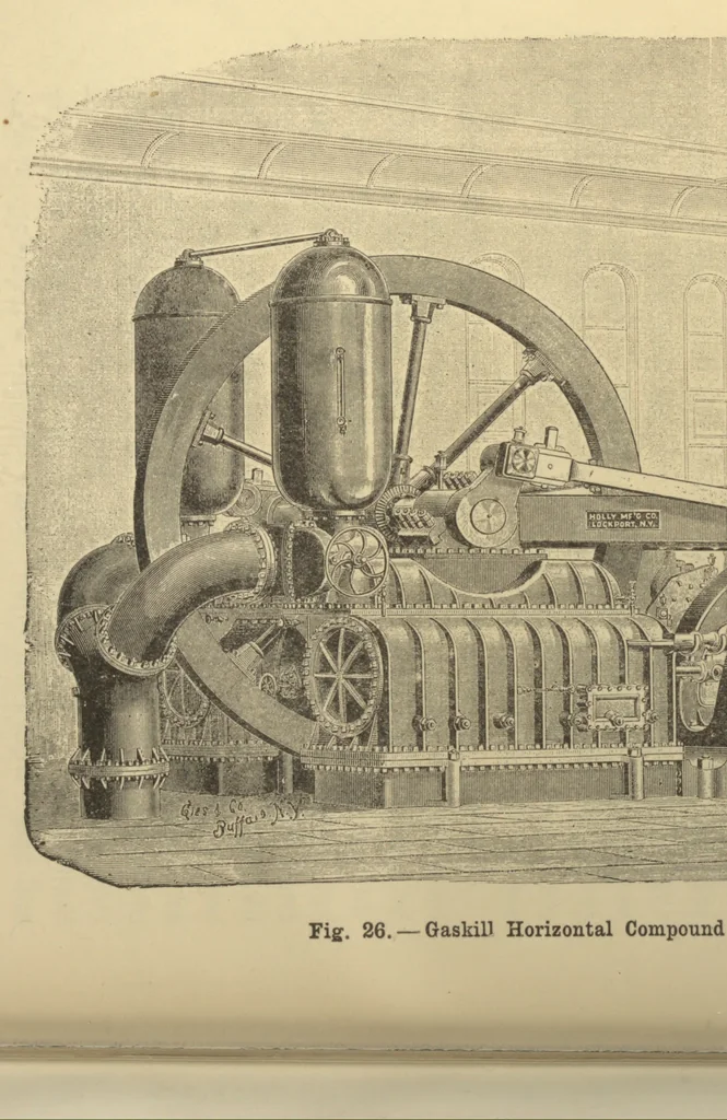 An illustration from Pumping engines for water works, 1907, leaf 161