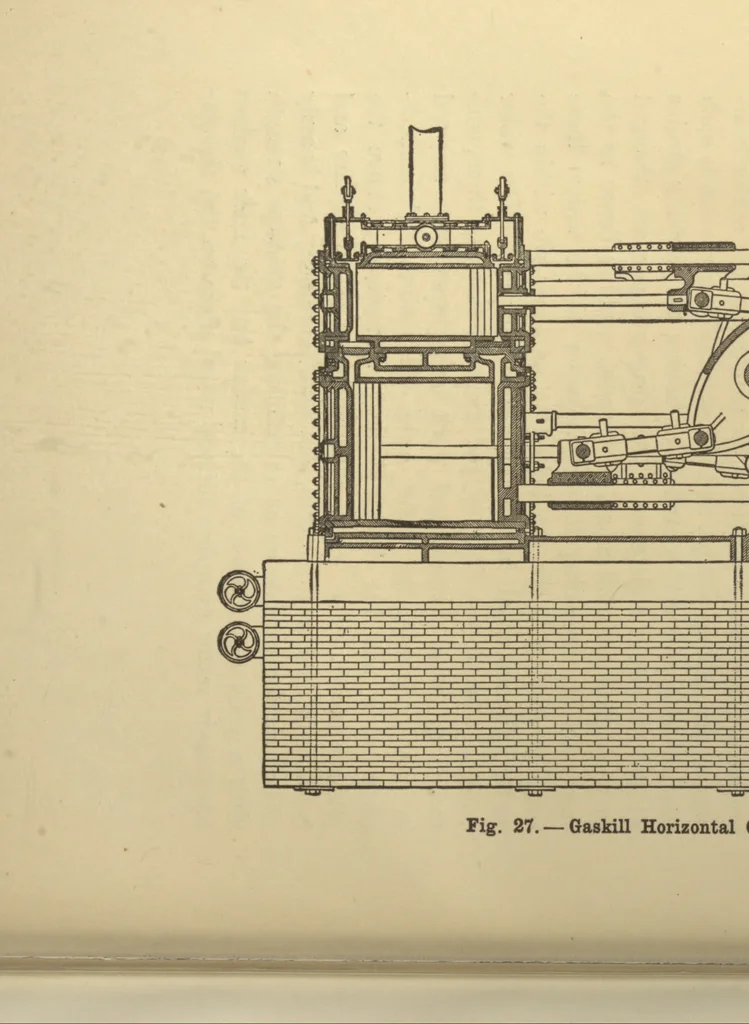 An illustration from Pumping engines for water works, 1907, leaf 165