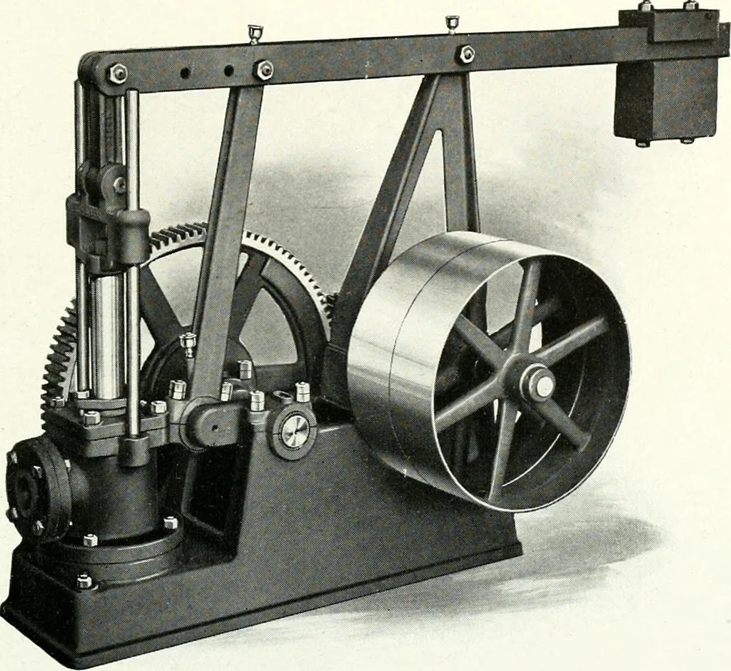 An illustration from Pumping machinery : for operation by any power : single and double acting triplex pumps for various services, deep well power working heads, artesian well cylinders, rotary and centrifugal pumps manufactured by the Deming Company, Salem, Ohio, U.S.A, 1915, leaf 106