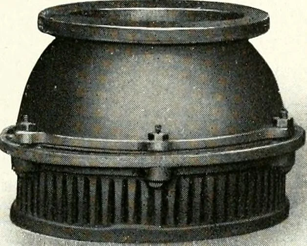 An illustration from Pumping machinery : for operation by any power : single and double acting triplex pumps for various services, deep well power working heads, artesian well cylinders, rotary and centrifugal pumps manufactured by the Deming Company, Salem, Ohio, U.S.A, 1915, leaf 148
