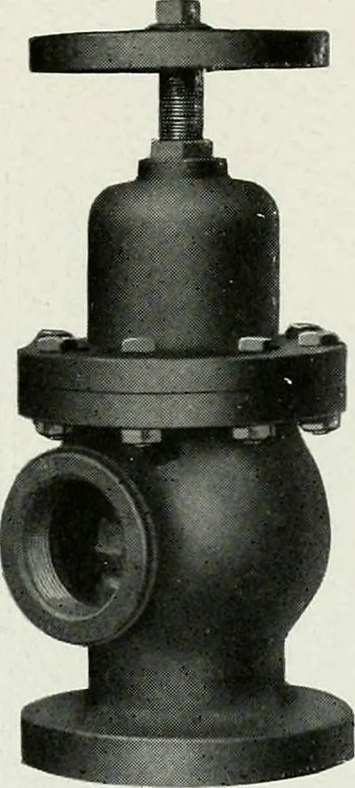 An illustration from Pumping machinery : for operation by any power : single and double acting triplex pumps for various services, deep well power working heads, artesian well cylinders, rotary and centrifugal pumps manufactured by the Deming Company, Salem, Ohio, U.S.A, 1915, leaf 151
