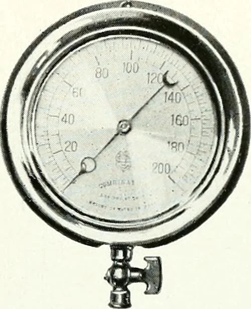 An illustration from Pumping machinery : for operation by any power : single and double acting triplex pumps for various services, deep well power working heads, artesian well cylinders, rotary and centrifugal pumps manufactured by the Deming Company, Salem, Ohio, U.S.A, 1915, leaf 152