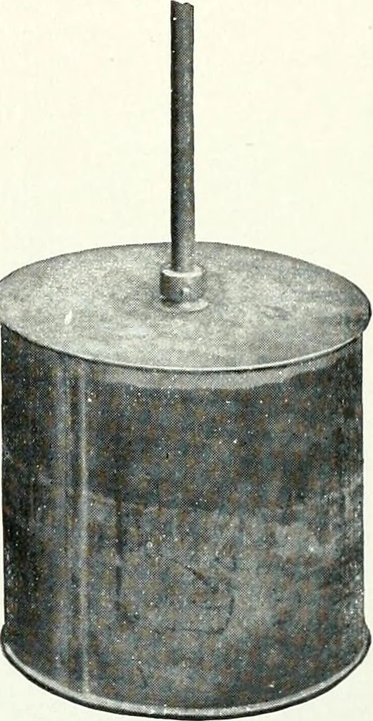An illustration from Pumping machinery : for operation by any power : single and double acting triplex pumps for various services, deep well power working heads, artesian well cylinders, rotary and centrifugal pumps manufactured by the Deming Company, Salem, Ohio, U.S.A, 1915, leaf 154