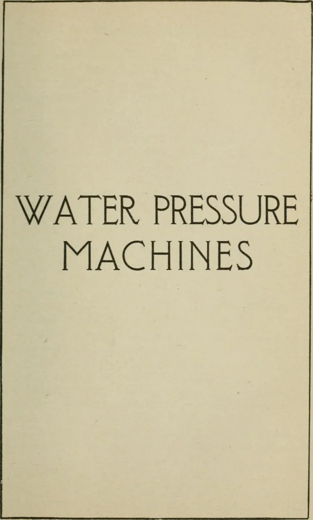 An illustration from Pumps and hydraulics, 1905, leaf 116