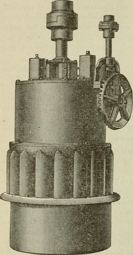 An illustration from Pumps and hydraulics, 1905, leaf 131