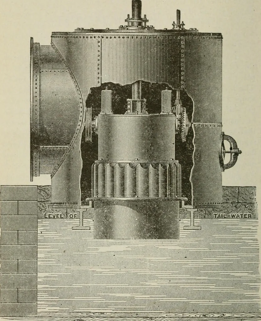 An illustration from Pumps and hydraulics, 1905, leaf 135