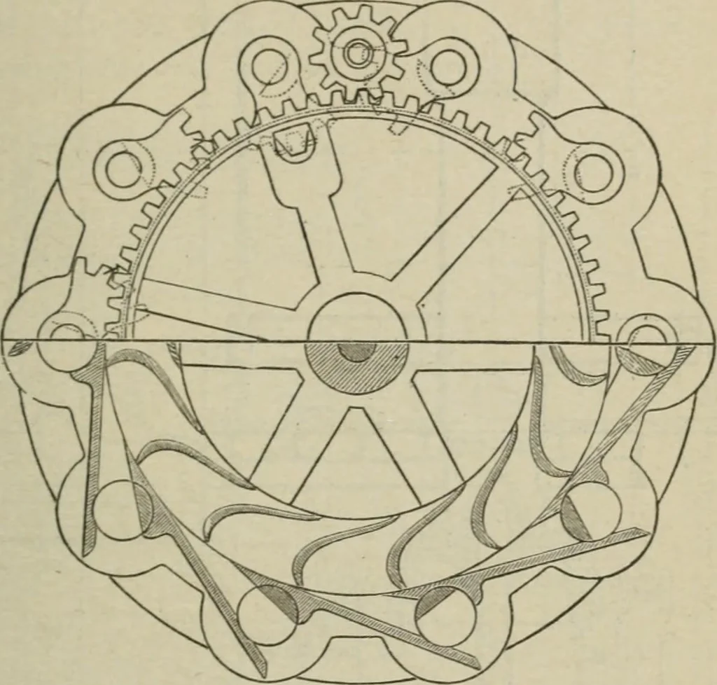 An illustration from Pumps and hydraulics, 1905, leaf 138