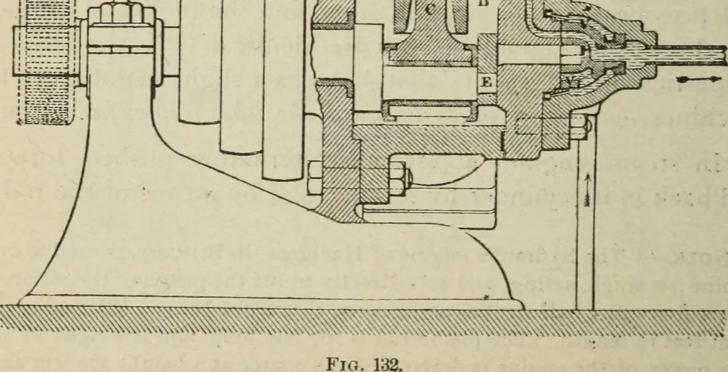 An illustration from Pumps and hydraulics, 1905, leaf 149