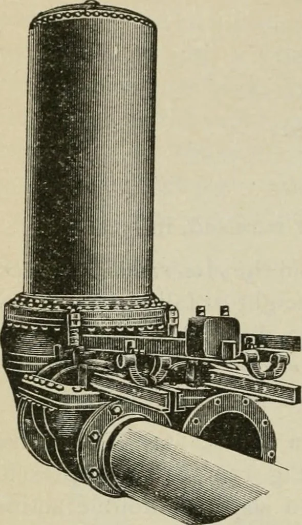 An illustration from Pumps and hydraulics, 1905, leaf 177