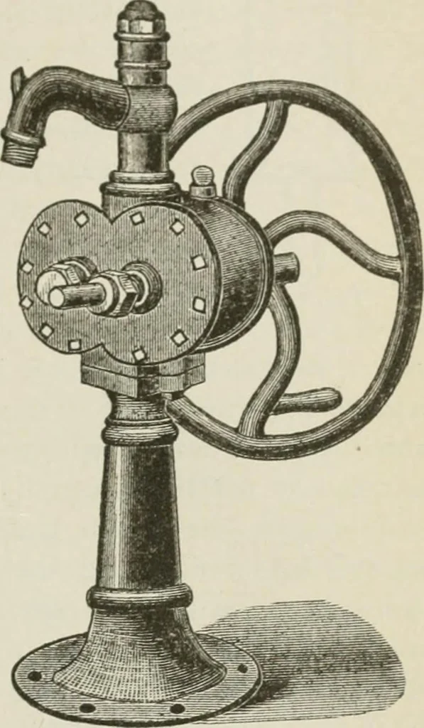 An illustration from Pumps and hydraulics, 1905, leaf 196