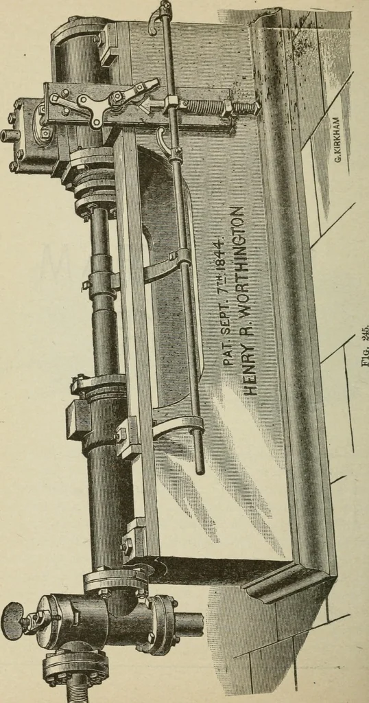 An illustration from Pumps and hydraulics, 1905, leaf 277
