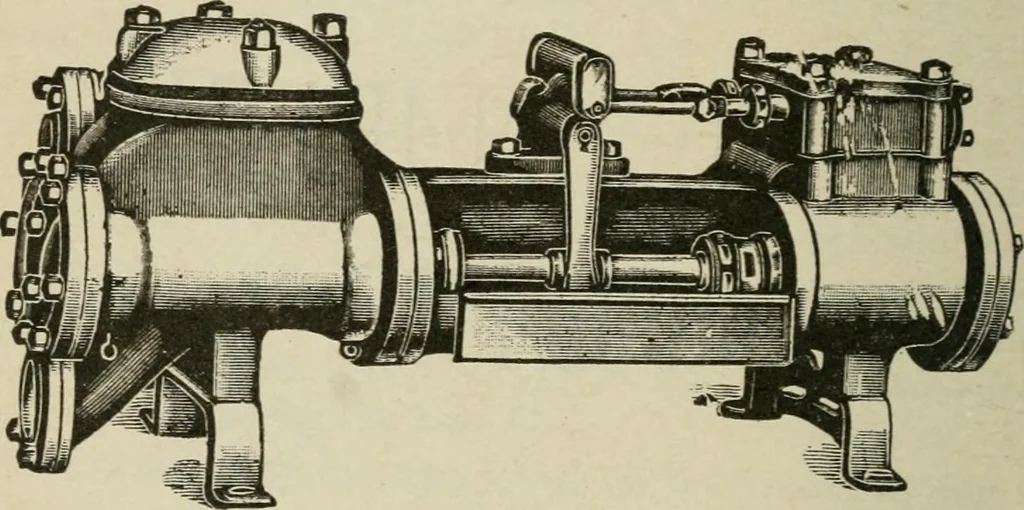 An illustration from Pumps and hydraulics, 1905, leaf 331