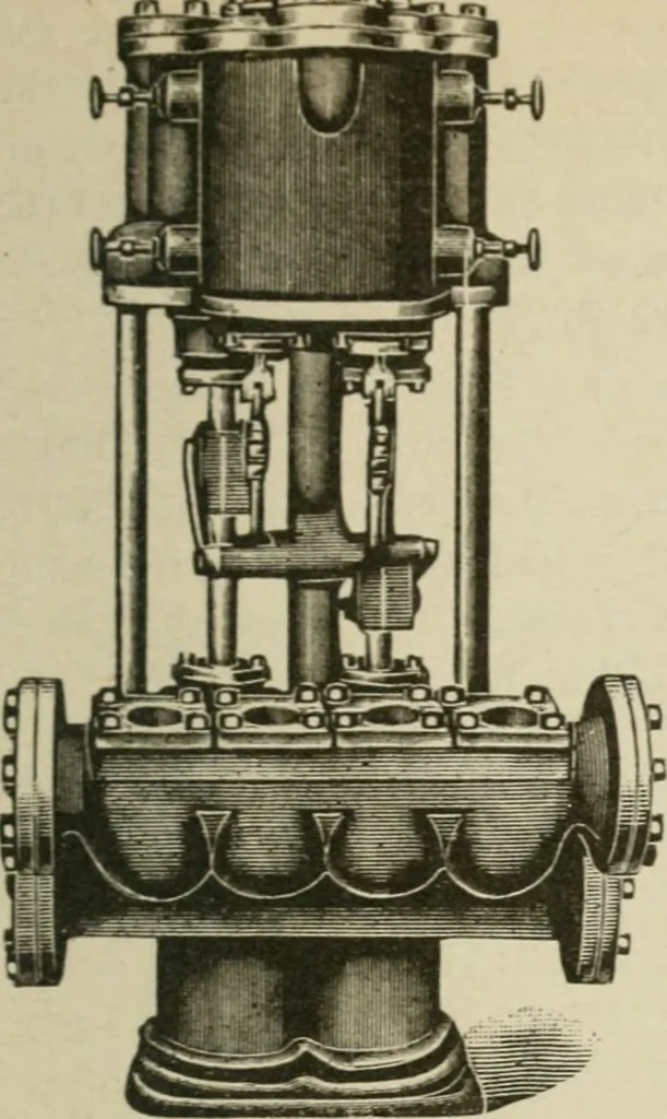 An illustration from Pumps and hydraulics, 1905, leaf 336