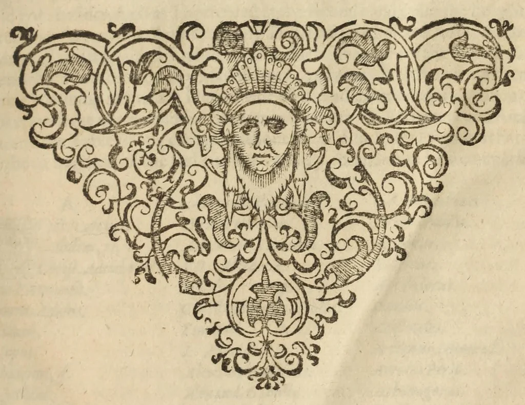 An illustration from Purchas his pilgrimage, or, Relations of the world and the religions observed in all ages and places discouered, from the creation vnto this present : in foure partes : this first containeth a theologicall and geographicall historie of Asia, Africa, and America, with the ilands adiacent : declaring the ancient religions before the floud, the heathnish, Jewish, and Saracenicall in all ages since ... with briefe descriptions of the countries, nations, states, discoueries, priuate and publike customes, and the most remarkable rarities of nature, or humane industrie, in the same, 1613, leaf 27